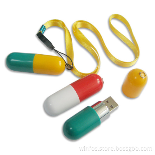 Customized Pill Shape USB